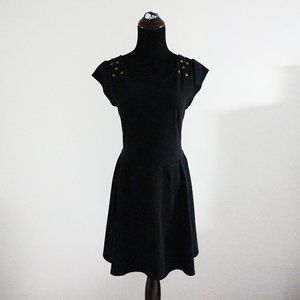 dELiA*s Black Skater Dress with Studs